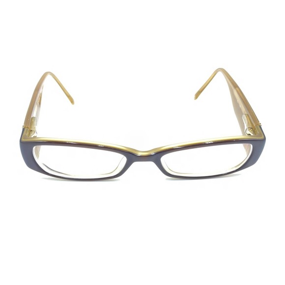 Coach Ileana 2017 Brown Tortoise Rectangular Eyeglasses Frames 47-16 135 Daisies - Picture 2 of 12